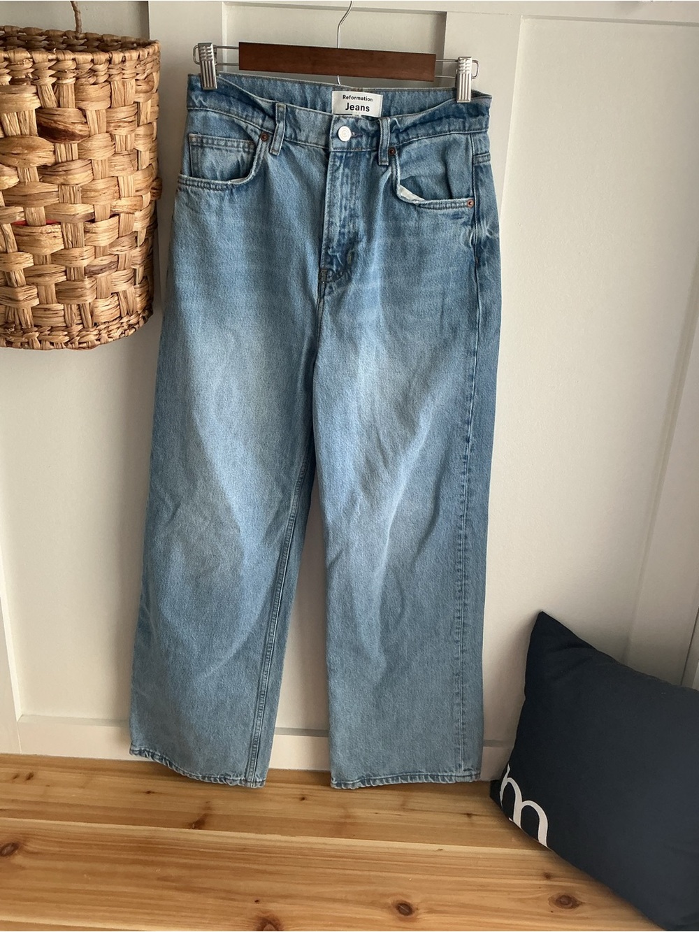 Reformation Light Wash Relaxed Women’s Jeans